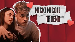 ¡Nicki Nicole y Trueno un historia de música y amor [upl. by Annaierb662]