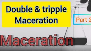 Maceration Part2  maceration with animation  easy urdu lectures of Pharmacognosy  extraction [upl. by Trout]