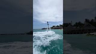 Epic Flyboarding Thrills in the Maldives 2024 🌊  Ultimate Water Adventure flyboard shorts [upl. by Llenaej840]