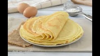 Crespelle ricetta crep CREPES come fare le CRESPELLE CRÊPE [upl. by Mharg]