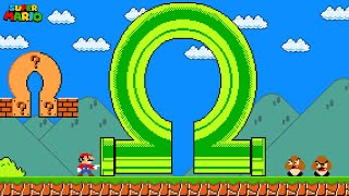 Super Mario Bros but Everything Mario Touches Turns into OMEGA [upl. by Ahsar712]