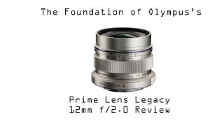 Olympus 12mm f20 Review  By Darren Miles [upl. by Onailimixam]