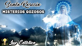 Santo Rosario  Misterios Gozosos Lunes y Sábados [upl. by Blasius769]