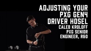 How to Adjust the PXG GEN4 Driver Hosel to Enhance Your Game [upl. by Langelo]