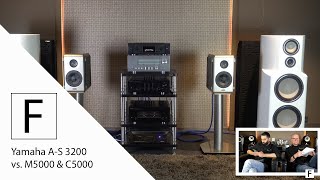 Vollverstärker vs Vor Endstufen Kombination  Yamaha AS 3200 vs Yamaha M5000 amp C5000  Hifi Test [upl. by Bronwyn]