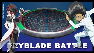 No Music  LEGEND SPRIGGAN vs BLAST JINNIUS  ON REAL LIFE BEYBLADE STADIUM [upl. by Ativla]