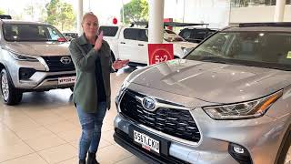 The allnew Toyota Kluger Hybrid Grande with Erin Phillips [upl. by Dobrinsky]