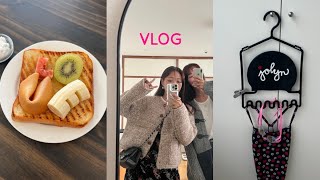 VLOG 주6일 수영하니까 먹어도 먹어도 안찌네 먹고 먹는 브이로그 드디어 우리집 비었다 놀러올사람 처음먹어본 응떡🚨 밀린 언박싱📦 [upl. by Maddalena]