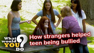 How strangers helped teen being bullied  WWYD [upl. by Sankey946]