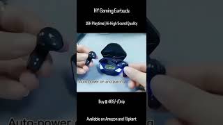 Latest Half in Ear Earbuds Bluetooth Wireless v52 Up to 18HPlaytime  HY Gaming Earbuds [upl. by Audrey]