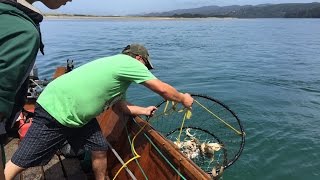 Dungeness crabbing at Nestucca Bay [upl. by Alvis984]