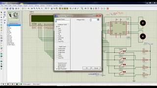 How to control motors with PIC18F4550 and L293DProteus  MikroC [upl. by Naujej]