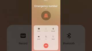 Emergency SOS call samsung 911 to 112 dialing inserting sim cards no caller ID [upl. by Raseac]