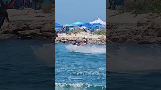 Jet Skiing Fun in the Jetty Venice Florida JetSkiingFun VeniceFloridaJetty JetSkiAdventures [upl. by Oralla]