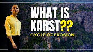 What is karsts cycle of erosion  erosion karst [upl. by Ingar]