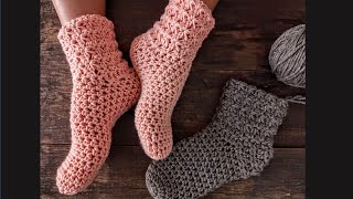 Pantuflas o babuchas a crochet ¡Paso a paso [upl. by Leong683]