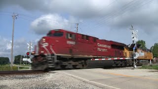 Canadian Pacific Freight Train  Adams Road 2 [upl. by Adnac966]