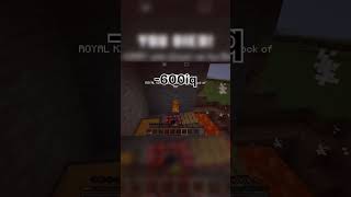 Minecraft600iq vs 600iq minecraft minecraftseeds gaming minecraftbuilding minecraftmemes [upl. by Merrill]