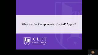 Financial Aid Satisfactory Academic Progress SAP Appeal Process Tutorial [upl. by Sedicla]