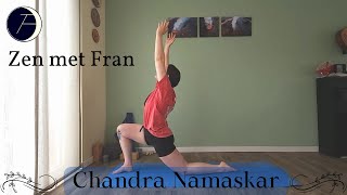 Zen met Fran Chandra Namaskar [upl. by Htinek582]