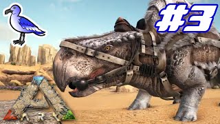 ARK Scorched Earth  How to tame a Morellatops  E3 [upl. by Arnst]