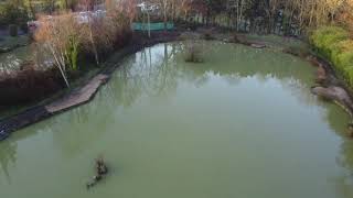 Drone Footage Hordle Lakes Fishery Hampshire [upl. by Retnuh]