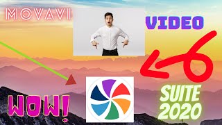 MOVAVI VIDEO SUITE 2020 TUTORIAL [upl. by Maiga269]