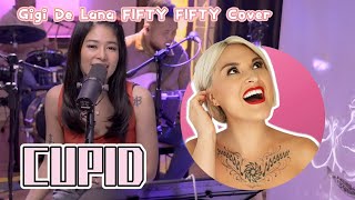 Vocal Coach Reacts to GiGi De Lana  Cupid vocalcoachreacts gigidelana kpopcover fiftyfifty [upl. by Yacano695]