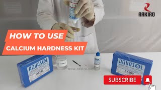 How to Use Calcium Hardness Test Kit [upl. by Lienet696]