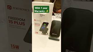 Portronics Freedom 15 Desktop Wireless Charger with 15W short productreview viralvideo [upl. by Pirbhai96]