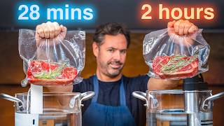 SOUS SPEED Sous Vide But 4X Faster [upl. by Idnahr]