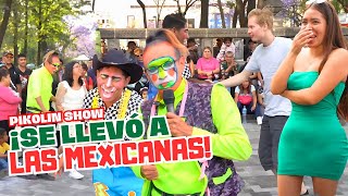 Payaso Pikolin y Luju  ‼️Alemán Conquitando a Mexicanas‼️ ProduccionesJhenuamn humor [upl. by Rianon]