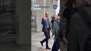 Prince William booed while exiting Ulster University shorts shortvideo viralvideo [upl. by Etnovaj]