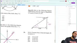 2024 06 02  Maths F5  MCQ Session 3  Jan 2022 P1 [upl. by Bernadine]