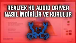 REALTEK HD AUDİO İNDİRME VE KURULUM  2022 [upl. by Mcgurn]