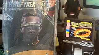 EXO6 Star Trek LTG LaForge 16 scale sculpted figure From Star Trek the next generation [upl. by Nomelc]