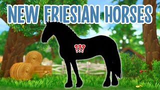 NEW GEN 35 FRIESIAN IN STAR STABLE SPOILERS [upl. by Ameen]