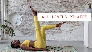 30 MIN FULL BODY PILATES WORKOUT FOR EVERYBODY  AT HOME PILATES [upl. by Ahsimaj374]