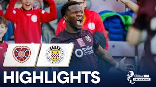 Hearts 40 St Mirren  Oyegoke Screamer Seals First Win Under Critchley  William Hill Premiership [upl. by Belldas44]