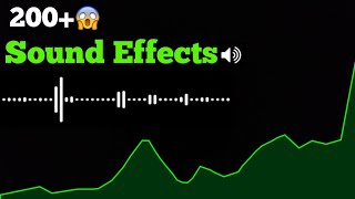 FREE SOUND EFFECTS PACK  EASY DOWNLOAD  NO COPYRIGHT [upl. by Dazraf]