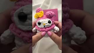 Crocheting HelloKittyandFriends Cinnamoroll and My Melody to life has been such a dream 😌 [upl. by Fanechka]