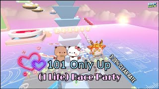 Eggy Party  101 Only Up  1 Life Race Party Eggyverse Gameplay iOS [upl. by Marucci840]