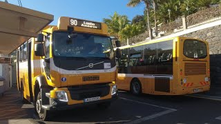 Madeira Funchal Route 90 The trucks that wanted to be a bus [upl. by Aremihc700]