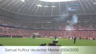 Meisterfeier Allianz Arena amp Marienplatz 11052013 FC Bayern Meister Meisterschale FCB [upl. by Sobel]