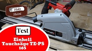 Test  Einhell Tauchsäge TE PS 165 [upl. by Bond]