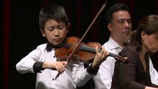 CHRISTIAN LI  Menuhin Competition 2018 Junior first rounds  day 2 [upl. by Wolfgang]