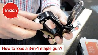 How To Load An Amtech 3in1 Staple Gun [upl. by Min]