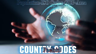 Country Codes  Phone Codes  List Of All International Telephone Codes  Factoid English [upl. by Zarah81]