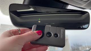 HomeLink System in your Toyota How to Sync Override and Clear Integrated Garage Remote [upl. by Schell]