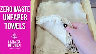 How to Replace Paper Towels ZeroWasteWednesday [upl. by Mulry]